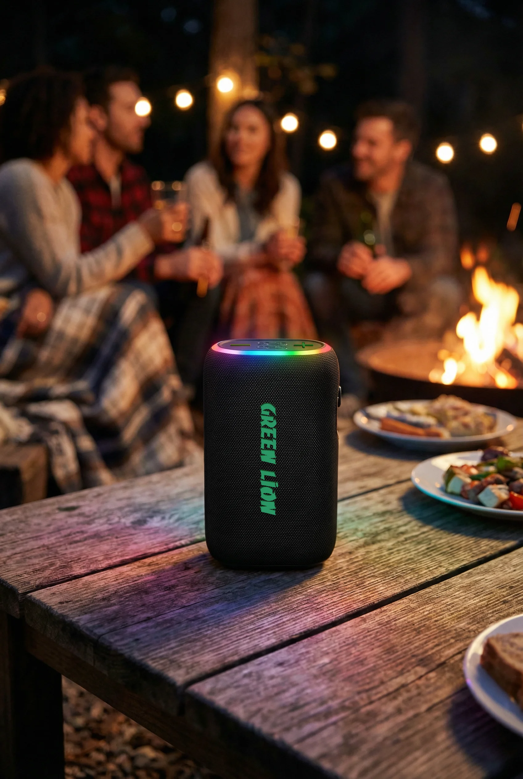 Green Lion WAVE 20 Speaker with 10000mAh Power Bank - Black