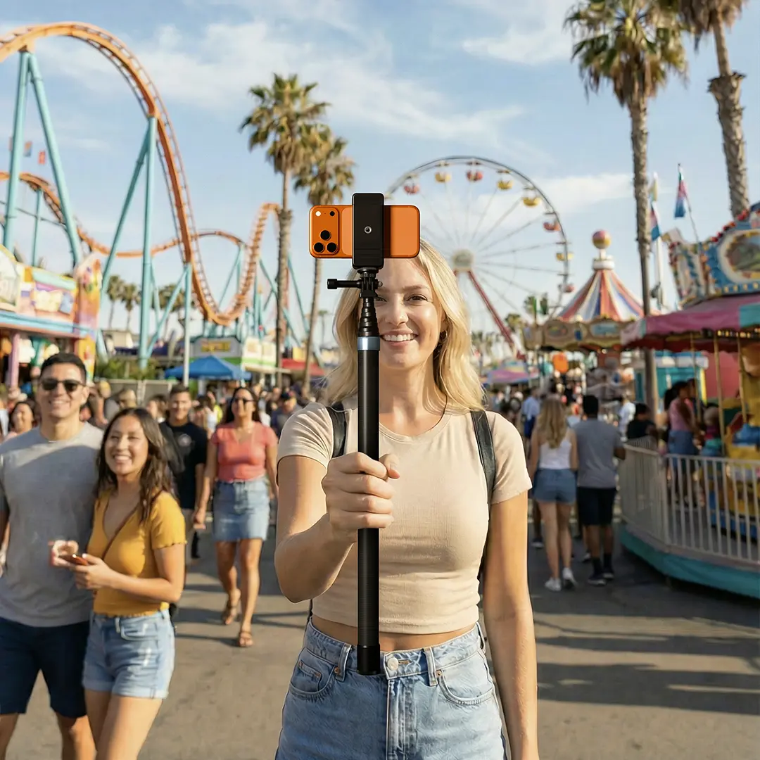Green Lion Elevate Pro Selfie Stick - Black
