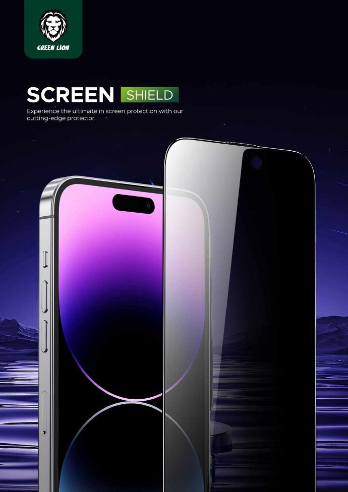 Ultra Shield Privacy Screen Protector for iPhone 15