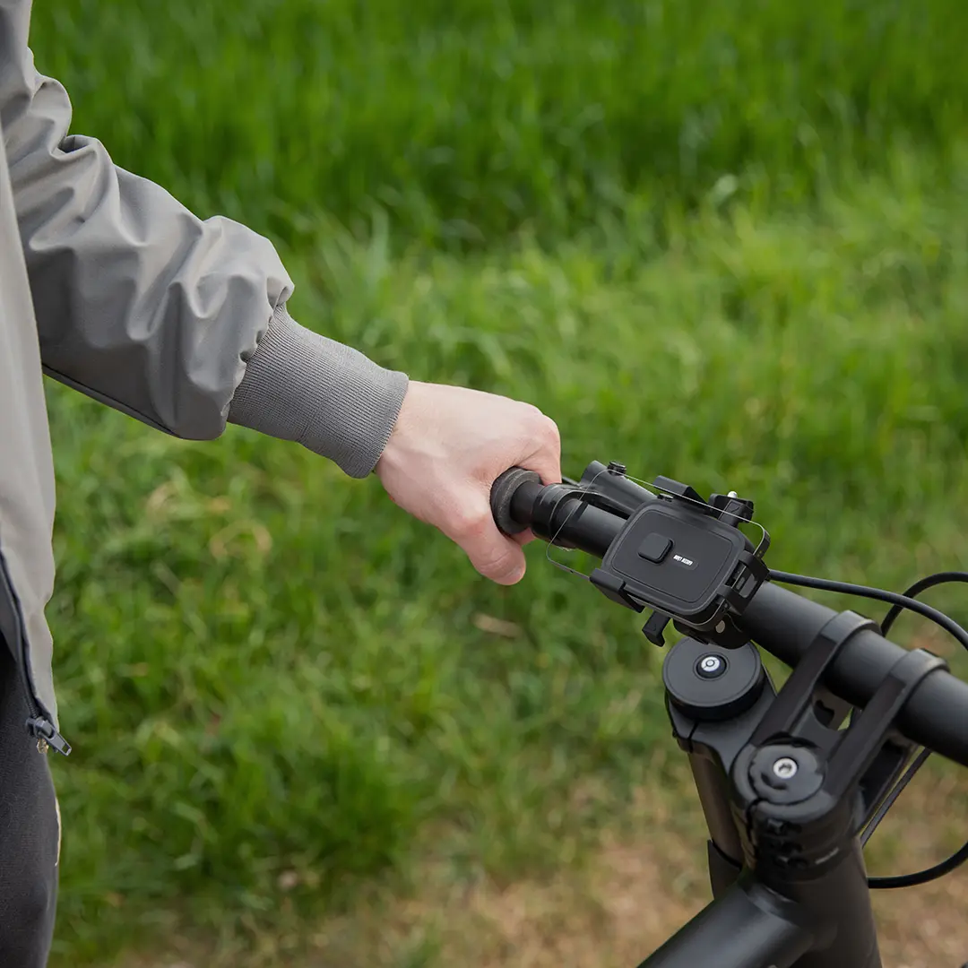 Green Lion Ride Mount Bike Phone Holder - Black