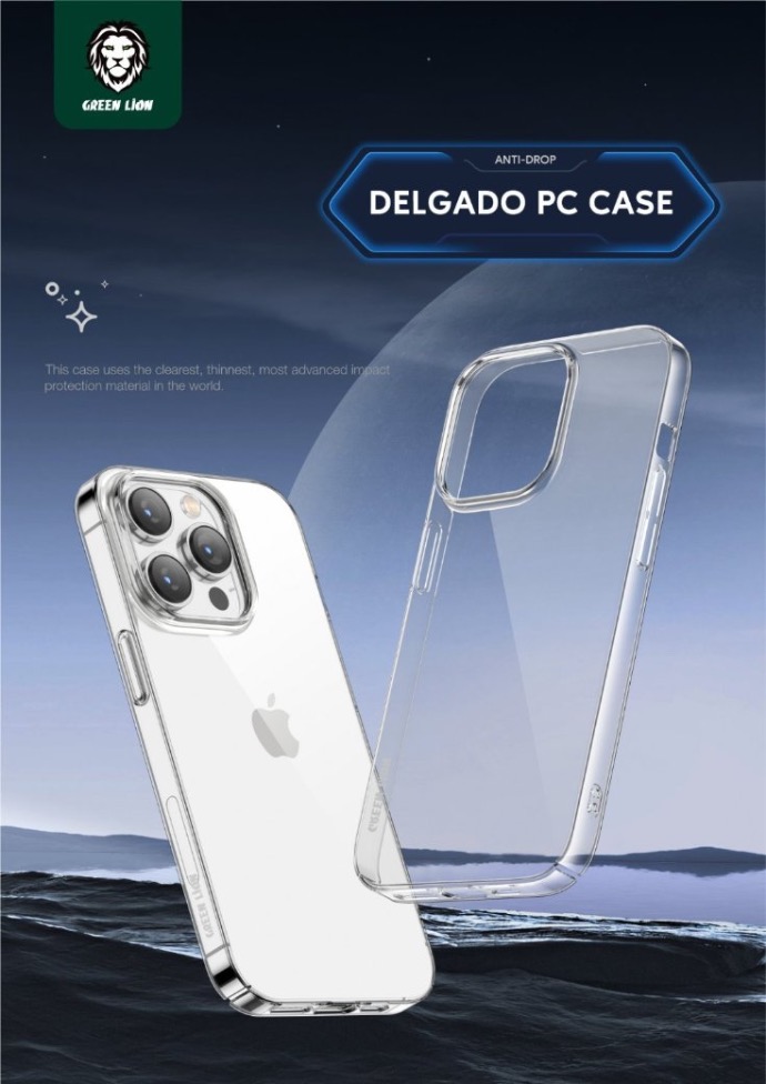 alt="An iPhone coverd with MagSafe Delgado Case, matching with MagSafe Delgado Case"