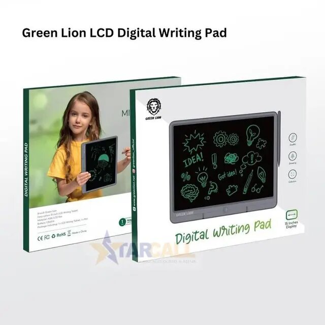 LCD Digital Writing Pad- Grey