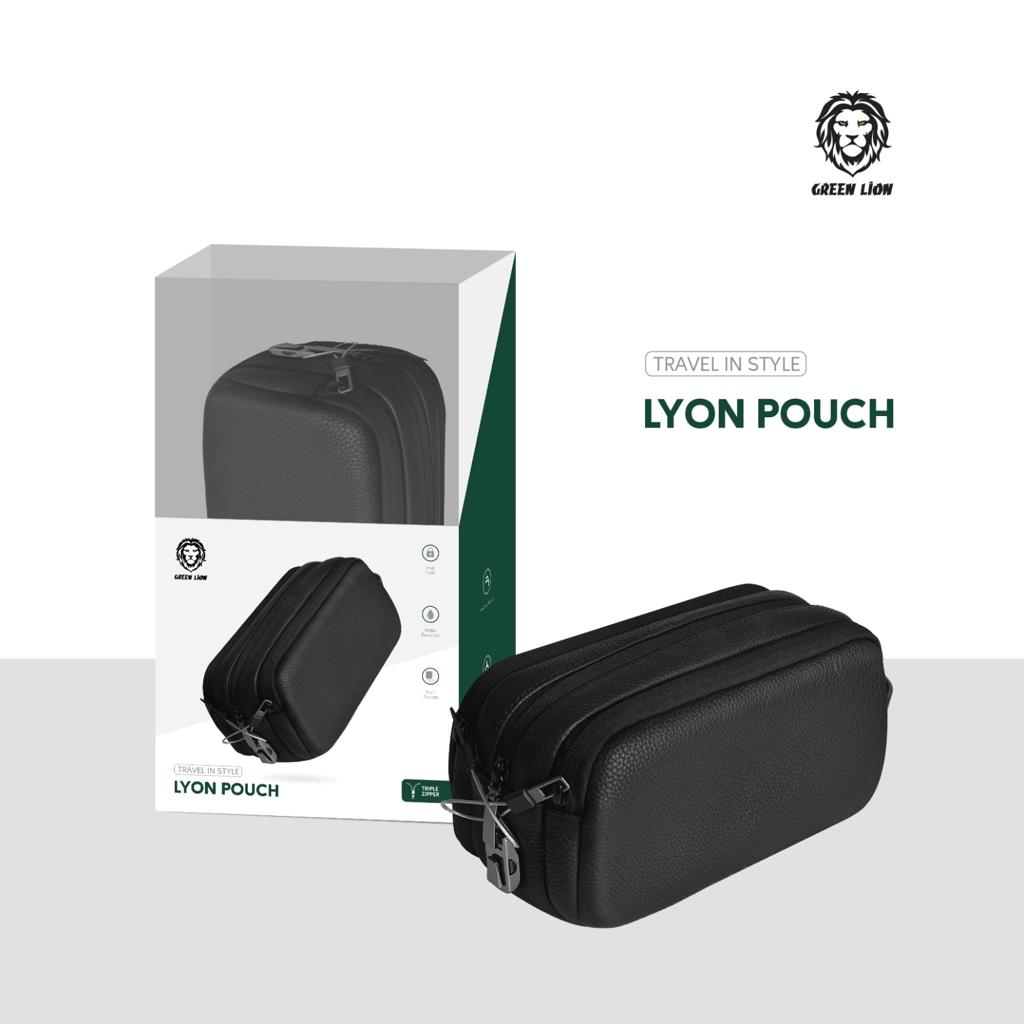 Lyon Travel Pouch - Black