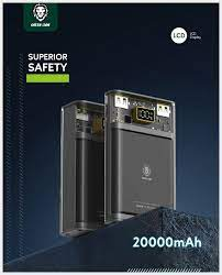 Green Lion Super Fast Transparent Power Bank 20000mAh