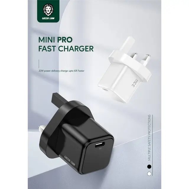 Mini Pro Fast PD GaN Charger 33W UK