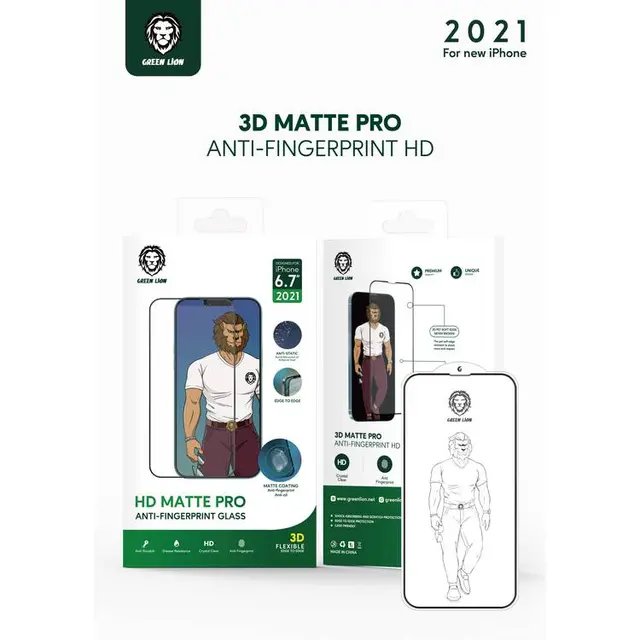 3D AG/Matte HD Glass Screen Protector