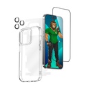 Green Lion 4 in 1 360° Protection Pack - iPhone 14 Pro