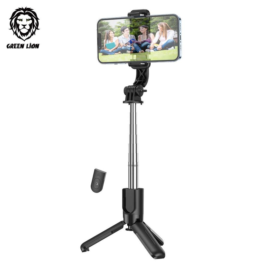 Green Lion Broadcast & Selfie Stick for 7.0-4.5" Smartphones