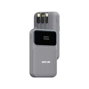 Green Lion 3 in 1 Integrated Power Bank PD 20W with Type-C / Lightning &USB-A Cable10000mAh