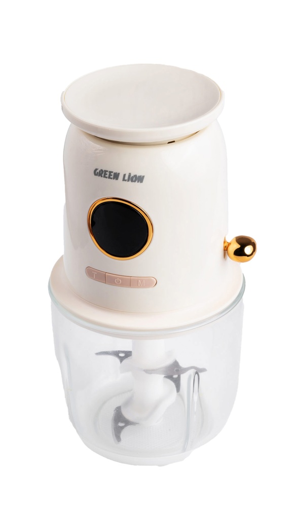 Green Lion Wireless Weighing Food Chopper 600mL 7.4V - White