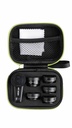 Green Lion 6 in 1 Professional Lens Kit, 25x Macro, 250 Degrees Fisheye - Black