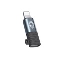 Green Micro to Lightning Connector Adapter - Black/Silver