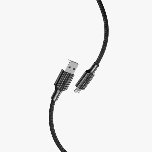 Green Lion Casablanca Braided USB-A to Lightning Cable 1.2M