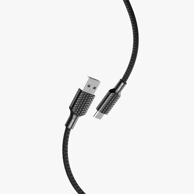 Green Lion Casablanca Braided USB-A to Type-C Cable 1.2M
