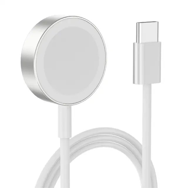 Magnetic Charging Cable 1.2M ( Type-C Interface ) for iWatch – Silver