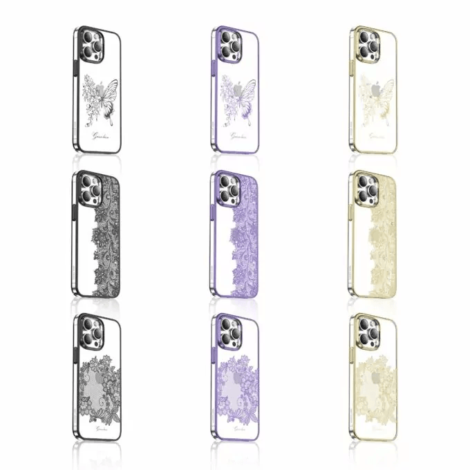 Nature 2 Flower Curtain Case for iPhone 14 Pro