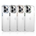 Green Lion Metallic Frame TPU Transparent Case - iPhone 13 Pro (6.1")
