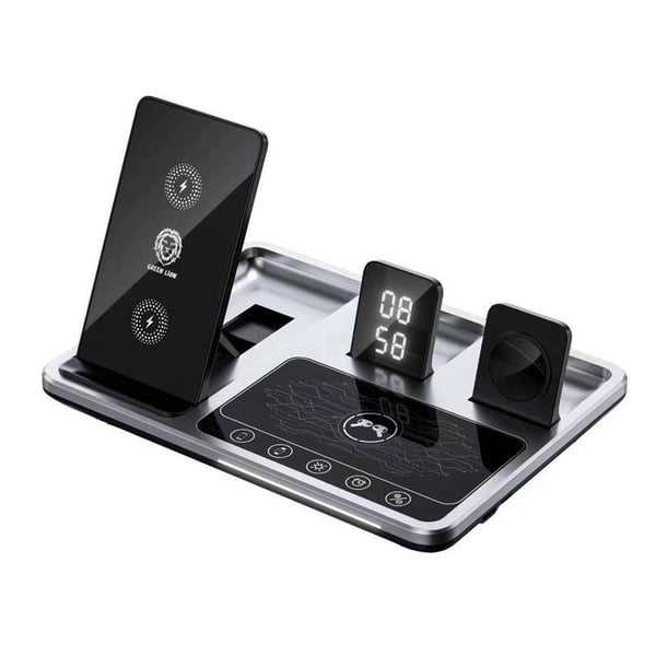 4 in 1 Wireless Charging Station Gray