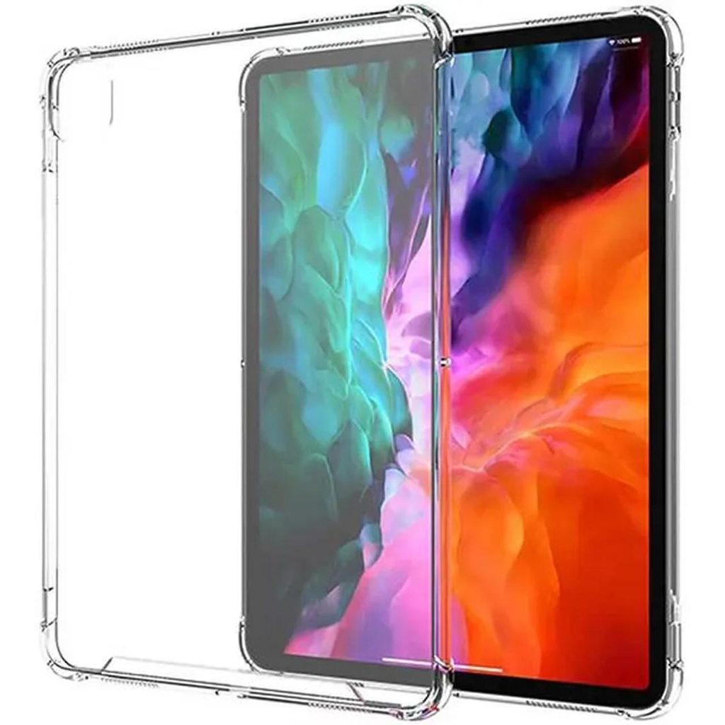 Green TPU/PC Back Case for iPad Pro 12.9" 2020 - Clear