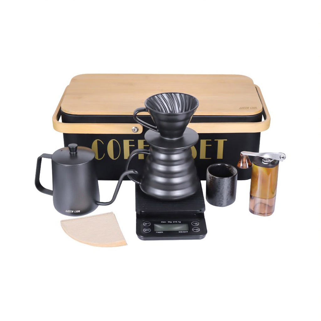 Green Lion G-70 Coffee Maker Set