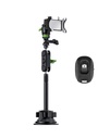 Green Lion Ultimate Holder Pro with Suction Cup Mount 4.5 - 7.2 Inches - Green / Black