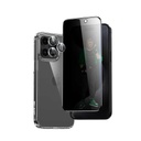 Green Lion 4 in 1 Defender Pack Privacy for iPhone 15 Pro / Pro Max - Transparent