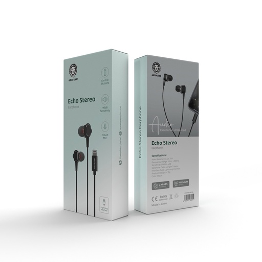 Green Lion Echo Stereo Earphones