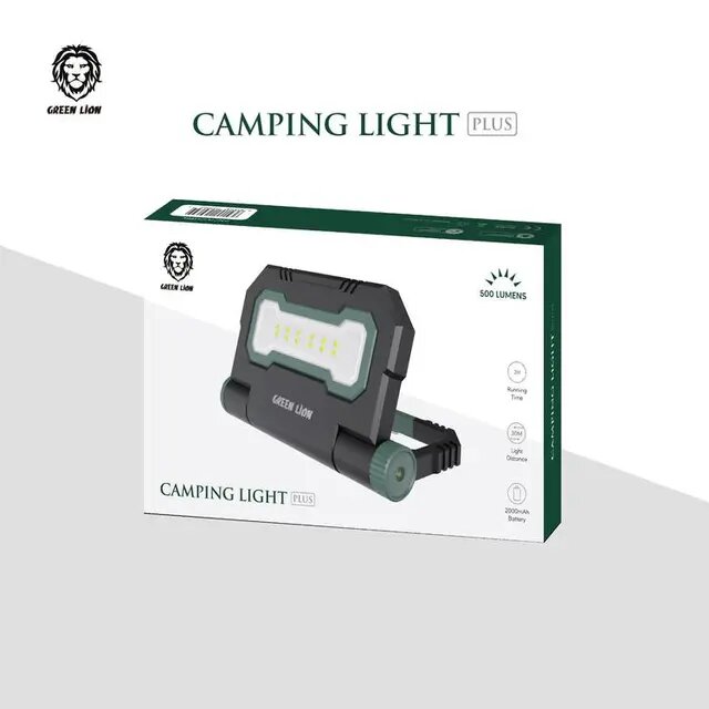 Camping Light Plus 2000mAh 500LM - Black