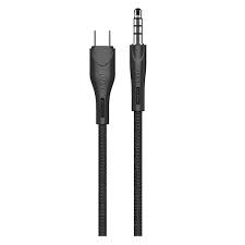 [GNJTOTC] Green Lion AUX 3.5 to Type-C Cable 1.2m-Black