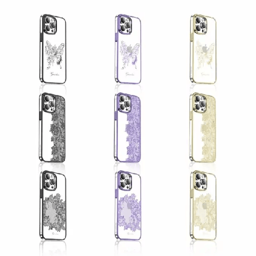 [GNN2FC14P] Nature 2 Flower Curtain Case for iPhone 14 Pro