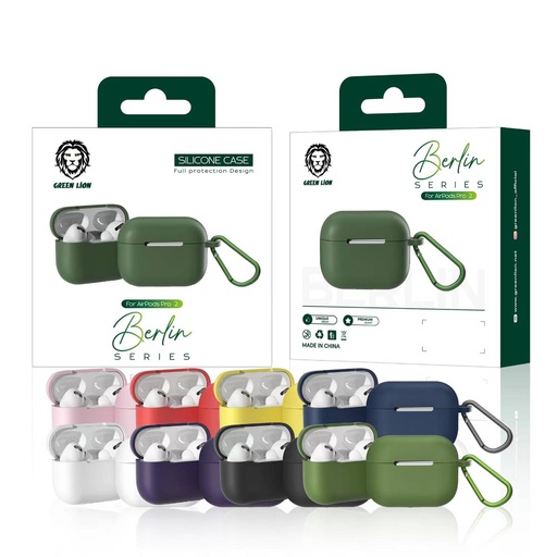 [GNSILAIR2] Berlin Series Silicone Case AirPods 1/2