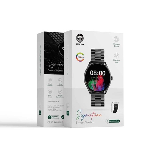 [GNSIGSW] Green Lion Signature Smart Watch