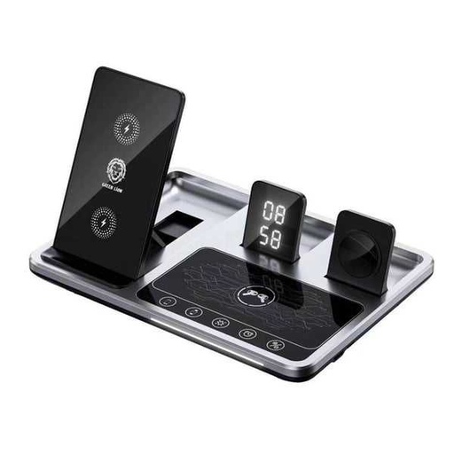 [GN4IN1WCSGY] 4 in 1 Wireless Charging Station Gray