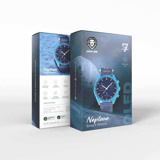 [GNNEPTUNESWBL] Green Lion Neptune Smart Watch
