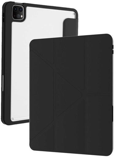 [GNTIPADC129BK] Green Lion 2 in 1 Transformer Case for iPad Pro 12.9 4/5/6 - Black