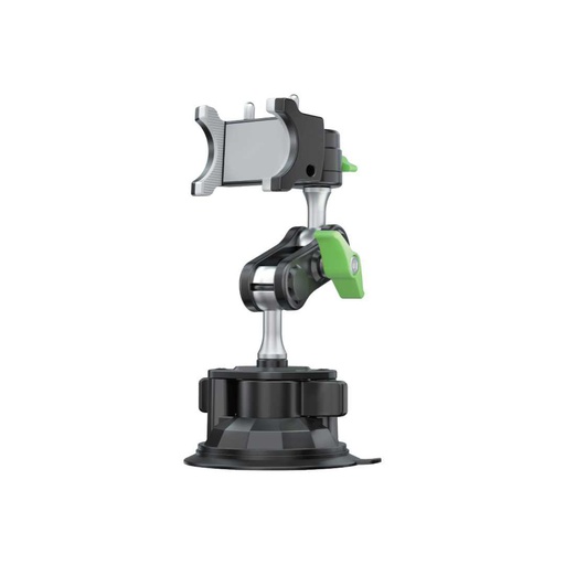 [GNULSCUPHDBK] Green Lion Ultimate Phone Holder with Suction Cup Mount 4.5 - 7.2" - Black