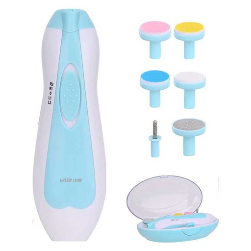 [GNBABYNILTMBL] Green Lion Baby Nail Electric Trimmer - Blue