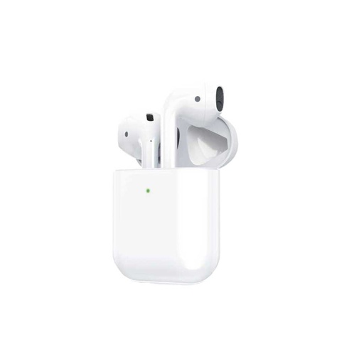 [GNTWS2G1WH] Green Lion True Wireless Earbuds 2 with Built-In Microphone&Charging Base Case G1-White 