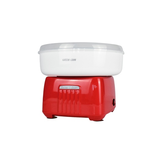 [GNCTNCDYWHRD] Green Lion Cotton Candy Maker 500W - White Red