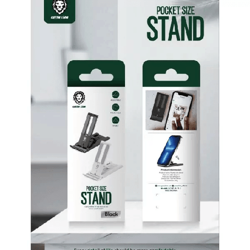 [GNPSTAND] Green Lion Pocket Size Stand, Stable, Universal stand