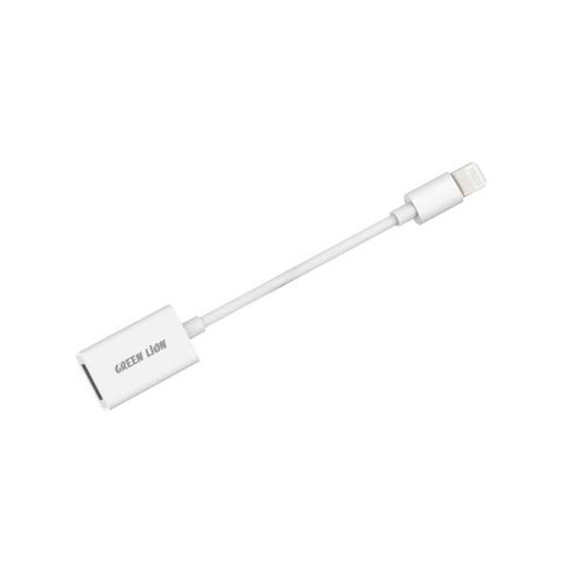 [GNMFOTGWH] Green Lion Multi-Function OTG Lightning to USB Camera Adapter