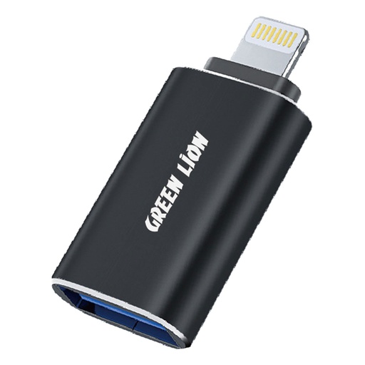 [GNLOTGBK] Green Lightning to USB 3.0 OTG - Black