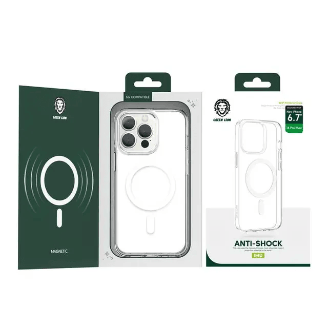 Coque Transparent antichoc Green Lion Rocky Series 360° pour iPhone 13