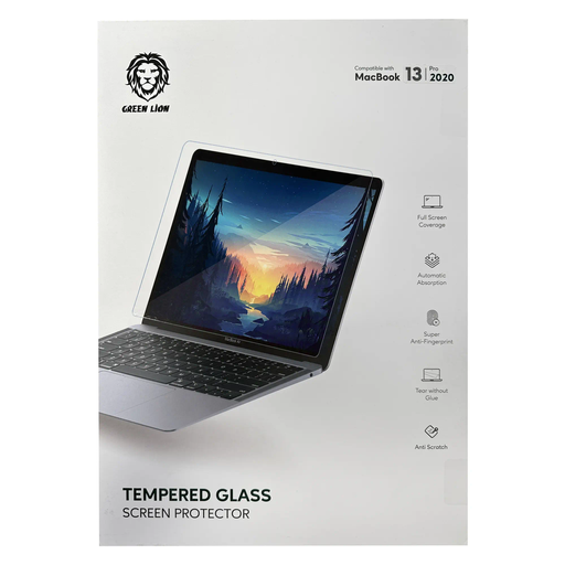 [GNTGM16PRO2021] Tempered Glass For MacBook-Clear